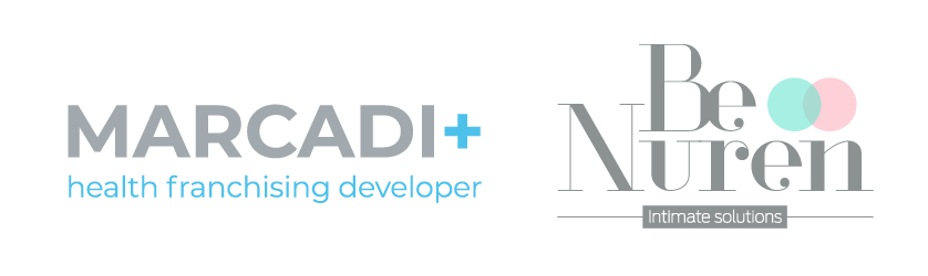 Logo de marcadi salud y BeNuren